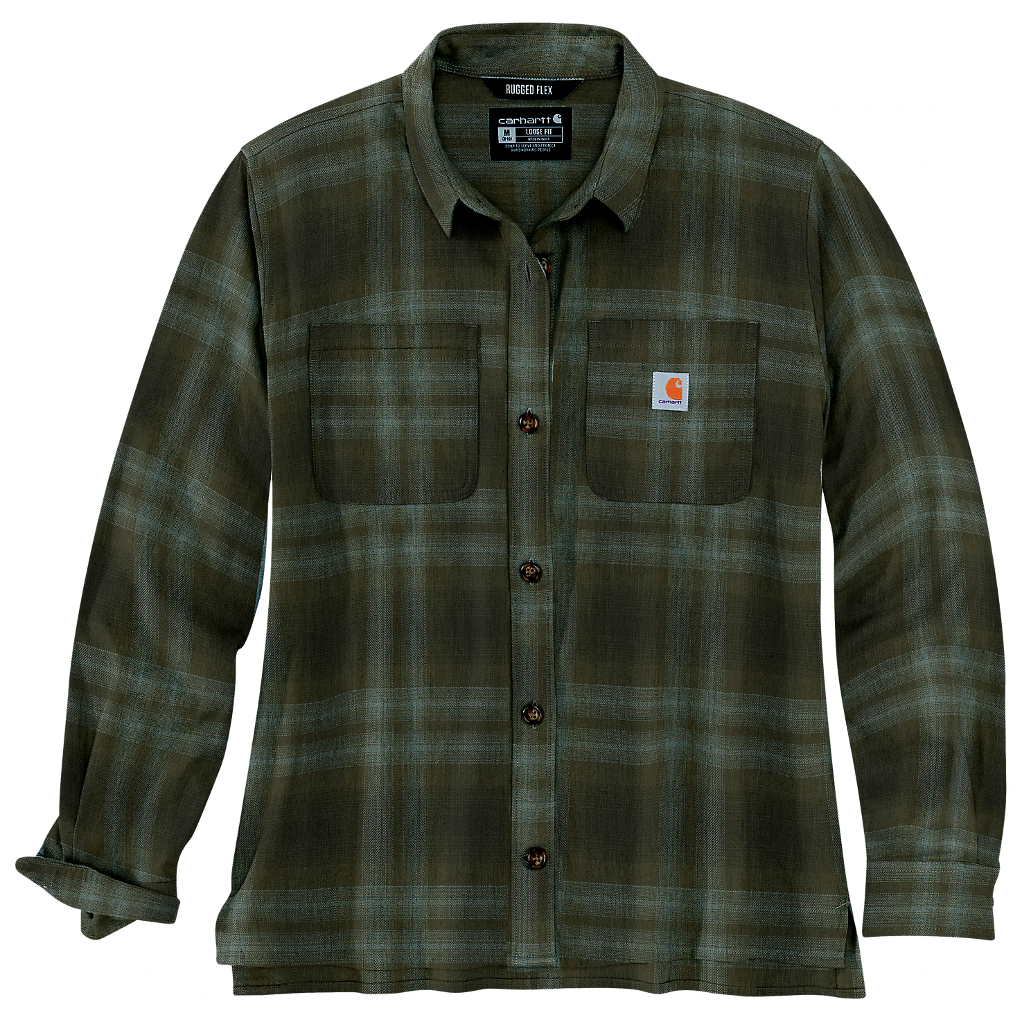 Carhartt Women's Midweight Flannel L/S Plaid Shirt - Hemd 4 Carhartt Women's Midweight Flannel L/S Plaid Shirt - Hemd – Bild 4