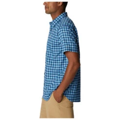 Columbia Silver Ridge Utility Lite Novelty S/S - Hemd -Icebreaker Günstiges Geschäft columbia silver ridge utility lite novelty s s hemd detail 3