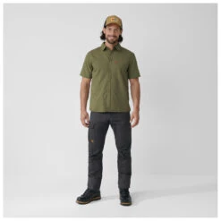 FJÄLLRÄVEN Övik Lite Shirt S/S - Hemd -Icebreaker Günstiges Geschäft fjaellraeven oevik lite shirt s s hemd detail 3