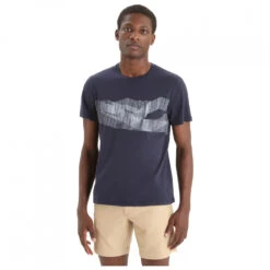 Icebreaker Central Classic S/S Tee St Anton - Merinoshirt -Icebreaker Günstiges Geschäft icebreaker central classic s s tee st anton merinoshirt detail 3