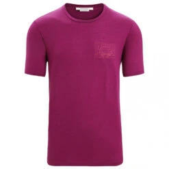 Icebreaker Tech Lite II S/S Tee Mountain Sunset - Merinoshirt -Icebreaker Günstiges Geschäft icebreaker tech lite ii s s tee mountain sunset merinoshirt 1