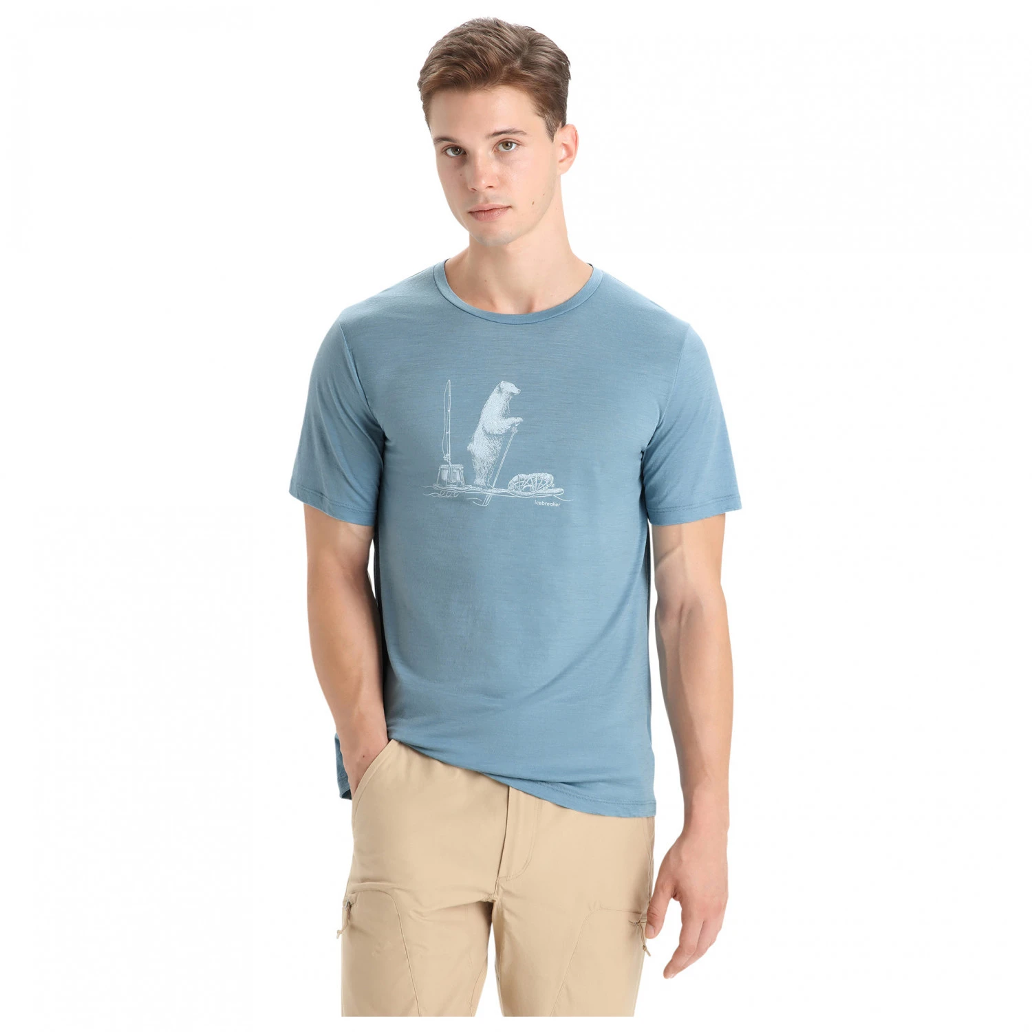 Icebreaker Tech Lite II S/S Tee Polar Paddle - Merinoshirt 3 Icebreaker Tech Lite II S/S Tee Polar Paddle - Merinoshirt – Bild 3