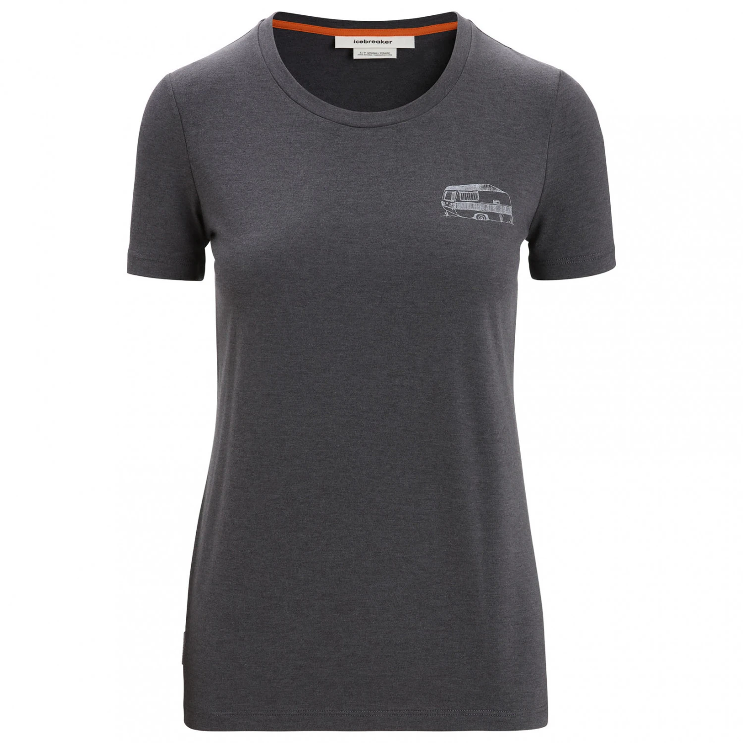Icebreaker Women's Central Classic S/S Tee Caravan Life - Merinoshirt 1 Icebreaker Women's Central Classic S/S Tee Caravan Life - Merinoshirt