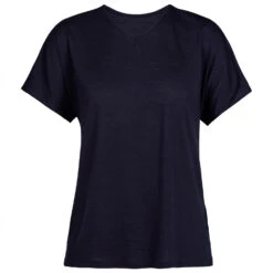 Icebreaker Women's Drayden Reversible S/S Top - Merinoshirt -Icebreaker Günstiges Geschäft icebreaker womens drayden reversible s s top merinoshirt 1