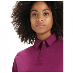 Icebreaker Women's Hike S/S Top - Polo-Shirt 10 Icebreaker Women's Hike S/S Top - Polo-Shirt -Icebreaker Günstiges Geschäft icebreaker womens hike s s top polo shirt detail 5