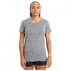 Icebreaker Women's Merino S/S Low Crewe - Merinoshirt -Icebreaker Günstiges Geschäft icebreaker womens merino s s low crewe merinoshirt 1