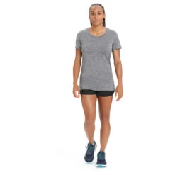 Icebreaker Women's Merino S/S Low Crewe - Merinoshirt -Icebreaker Günstiges Geschäft icebreaker womens merino s s low crewe merinoshirt detail 3