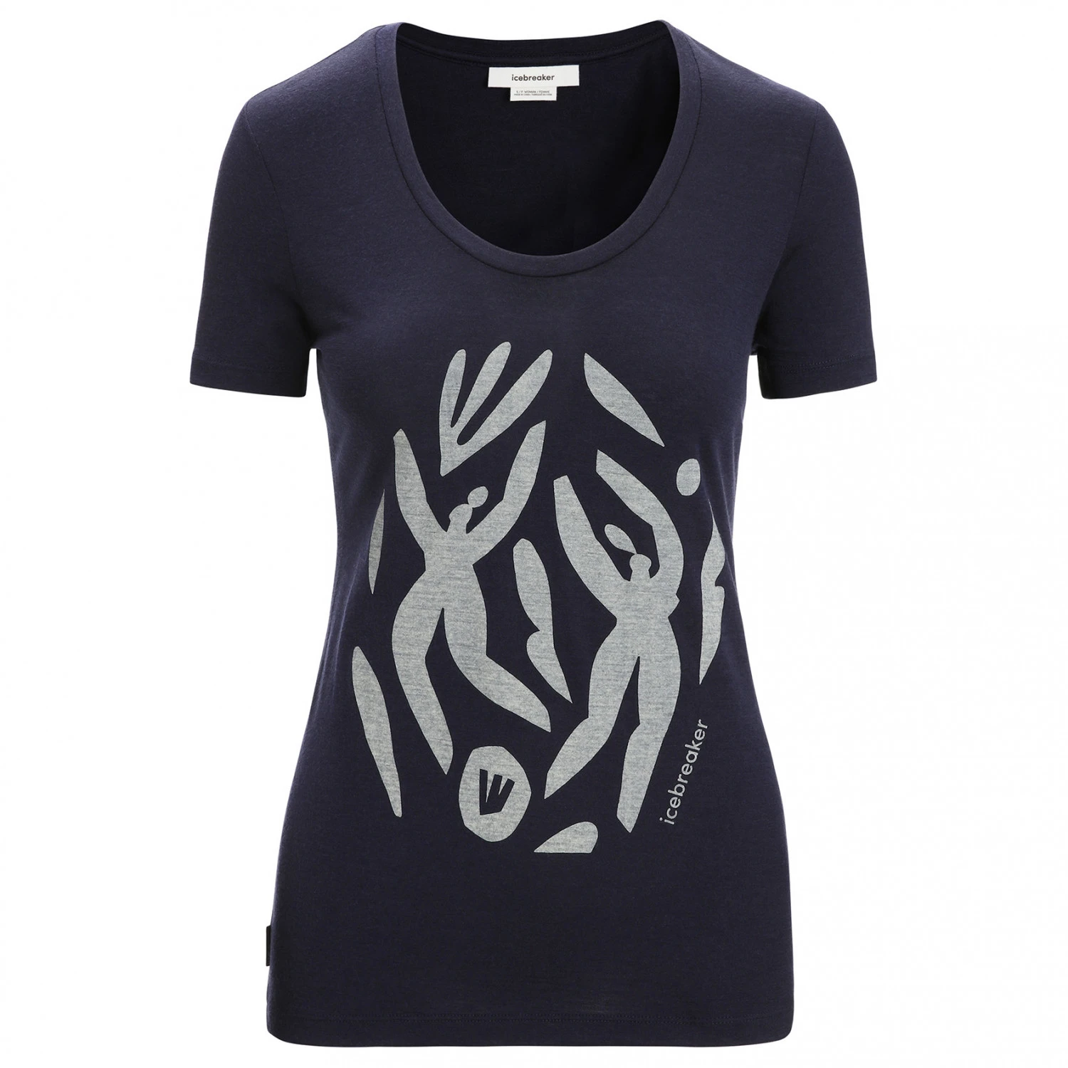 Icebreaker Women's Tech Lite II S/S Scoop Nature Celebr. - Merinoshirt 6 Icebreaker Women's Tech Lite II S/S Scoop Nature Celebr. - Merinoshirt – Bild 6