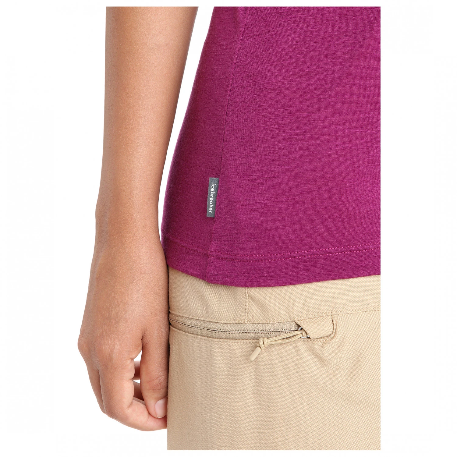 Icebreaker Women's Tech Lite II S/S Scoop Nature Celebr. - Merinoshirt 5 Icebreaker Women's Tech Lite II S/S Scoop Nature Celebr. - Merinoshirt – Bild 5