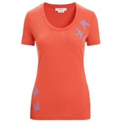 Icebreaker Women's Tech Lite II S/S Scoop Swarming Shapes - Merinoshirt