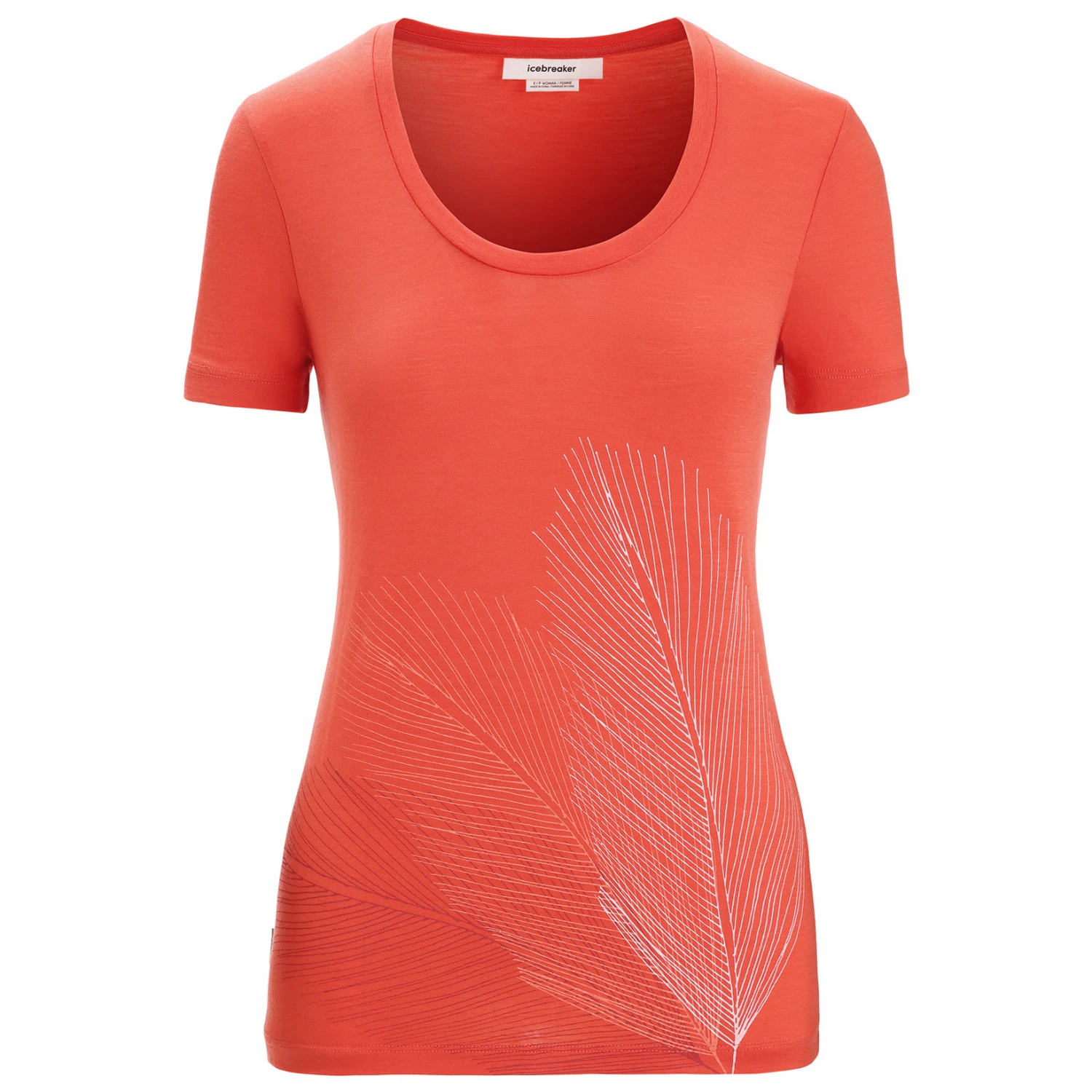 Icebreaker Women's Tech Lite II S/S Scoop Tee Plume - Merinoshirt 1 Icebreaker Women's Tech Lite II S/S Scoop Tee Plume - Merinoshirt
