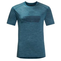 Jack Wolfskin Kammweg Graphic S/S - Funktionsshirt -Icebreaker Günstiges Geschäft jack wolfskin kammweg graphic s s funktionsshirt 2