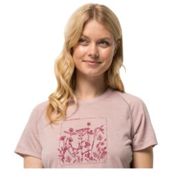 Jack Wolfskin Women's Kammweg Graphic S/S - Merinoshirt -Icebreaker Günstiges Geschäft jack wolfskin womens kammweg graphic s s merinoshirt detail 4