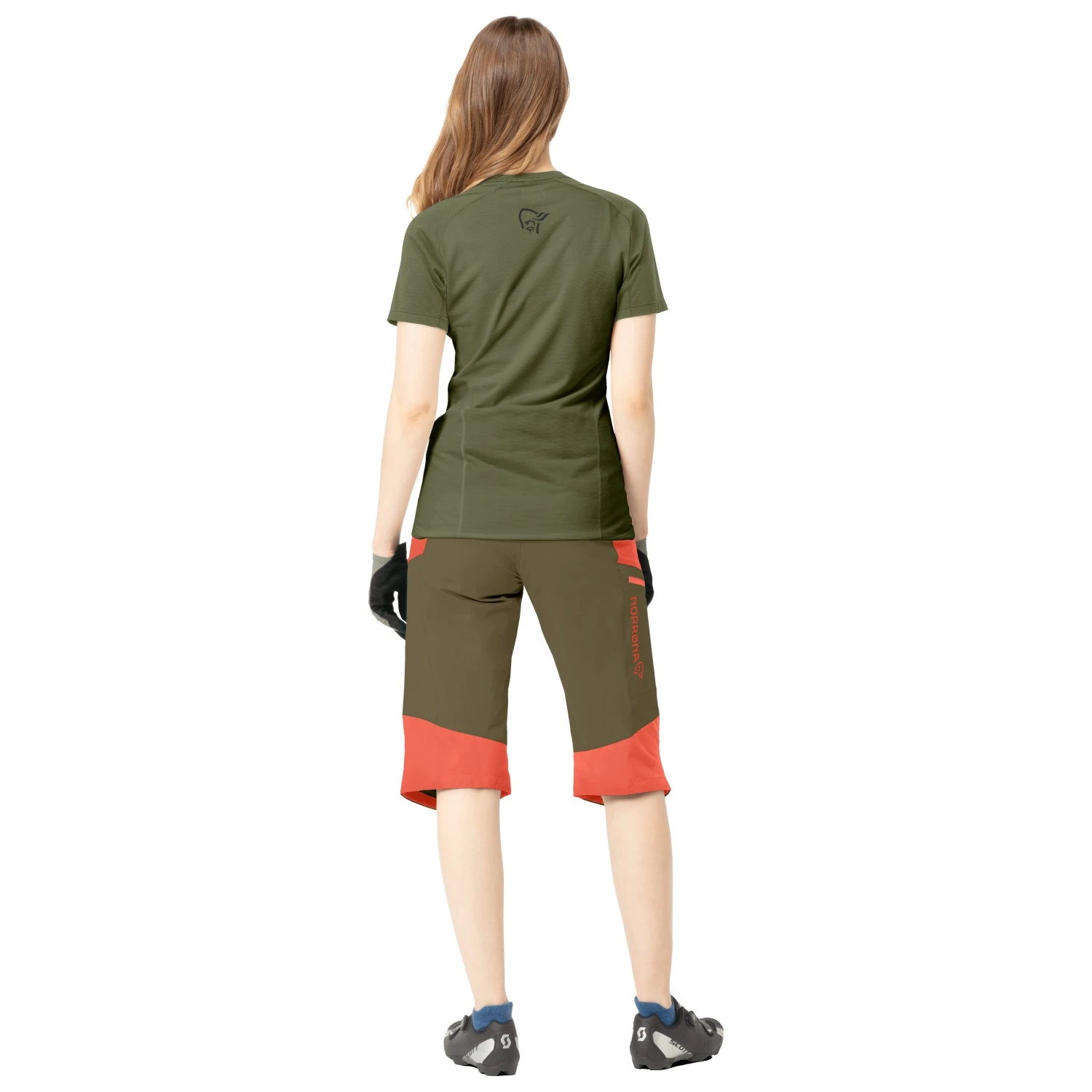 Norrøna Women's Fjørå Wool T-Shirt - Radtrikot 4 Norrøna Women's Fjørå Wool T-Shirt - Radtrikot – Bild 4