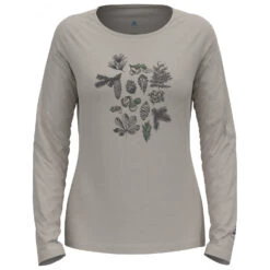 Odlo Women's L/S Ascent PW 130 Forest - Merinoshirt -Icebreaker Günstiges Geschäft odlo womens l s ascent pw 130 forest merinoshirt 1