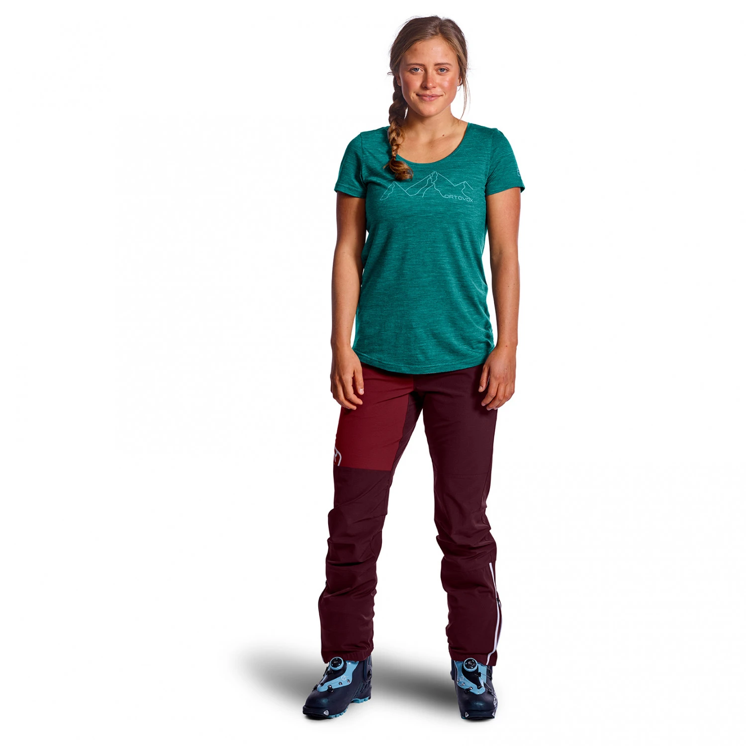 Ortovox Women's 150 Coolountain Face Ts - Merinoshirt 2 Ortovox Women's 150 Coolountain Face Ts - Merinoshirt – Bild 2