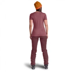 Ortovox Women's 185 Merino Tangram Logo - Merinoshirt -Icebreaker Günstiges Geschäft ortovox womens 185 merino tangram logo merinoshirt detail 3