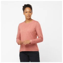 Salomon Women's Essential Tencel L/S Tee - Funktionsshirt -Icebreaker Günstiges Geschäft salomon womens essential tencel l s tee funktionsshirt detail 3
