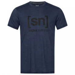Super.natural Logo Tee - T-Shirt -Icebreaker Günstiges Geschäft supernatural logo tee t shirt