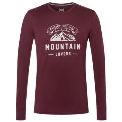 Super.natural Mountain Lovers L/S - Longsleeve 8 Super.natural Mountain Lovers L/S - Longsleeve -Icebreaker Günstiges Geschäft supernatural mountain lovers l s longsleeve 2
