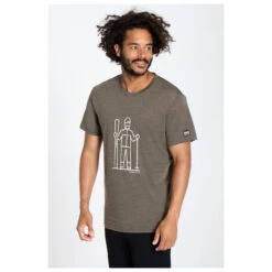 Super.natural Skieur Tee - Merinoshirt -Icebreaker Günstiges Geschäft supernatural skieur tee merinoshirt detail 3