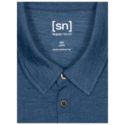 Super.natural Travel Polo - Polo-Shirt 7 Super.natural Travel Polo - Polo-Shirt -Icebreaker Günstiges Geschäft supernatural travel polo polo shirt detail 3