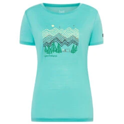 Super.natural Women's Camping Nights Tee - Merinoshirt -Icebreaker Günstiges Geschäft supernatural womens camping nights tee merinoshirt 2