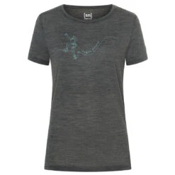 Super.natural Women's Climbing Line Tee - Merinoshirt -Icebreaker Günstiges Geschäft supernatural womens climbing line tee merinoshirt 1