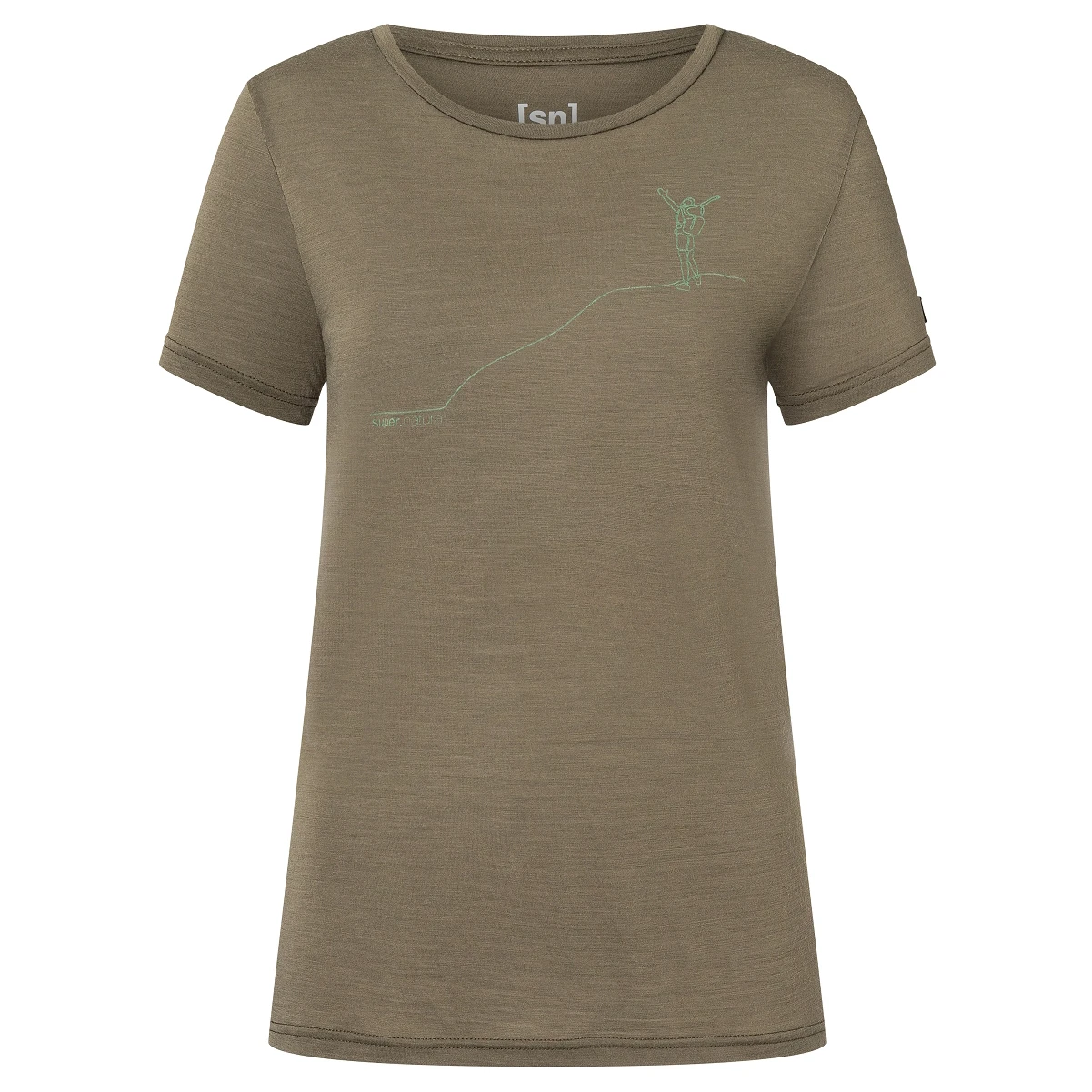 Super.natural Women's Gipfelglück Tee - Merinoshirt 3 Super.natural Women's Gipfelglück Tee - Merinoshirt – Bild 3