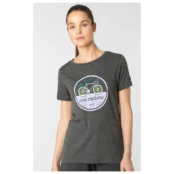 Super.natural Women's Go Out Tee - Merinoshirt -Icebreaker Günstiges Geschäft supernatural womens go out tee merinoshirt detail 3