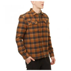 Tentree Heavy Weight Flannel Shirt - Hemd -Icebreaker Günstiges Geschäft tentree heavy weight flannel shirt hemd detail 2